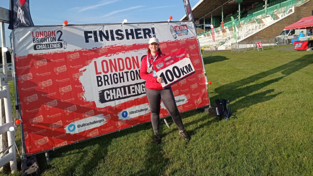 A highlight for Dani was walking from London to Brighton