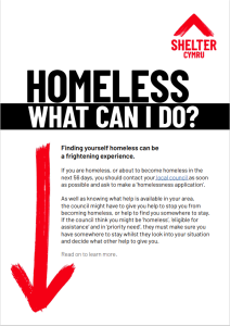 Homeless what can I do cover