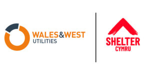WWU and SHELTER Cymru logo