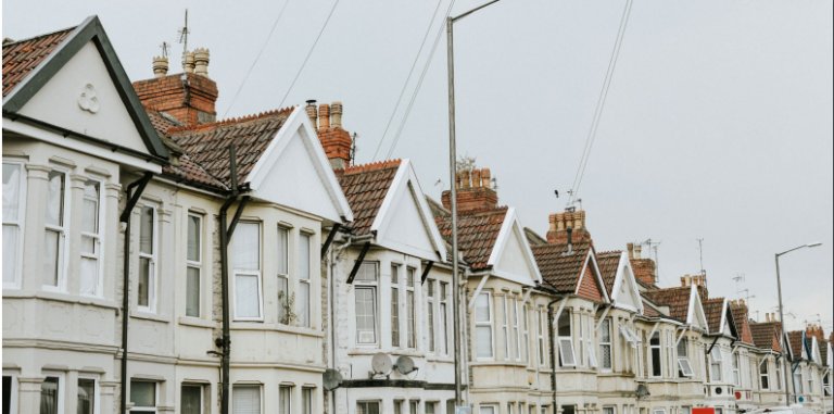 Terraced city houses