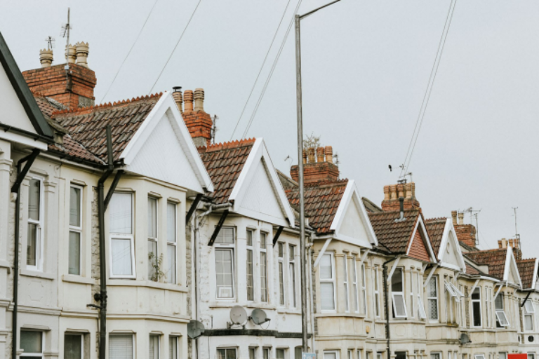 Terraced city houses