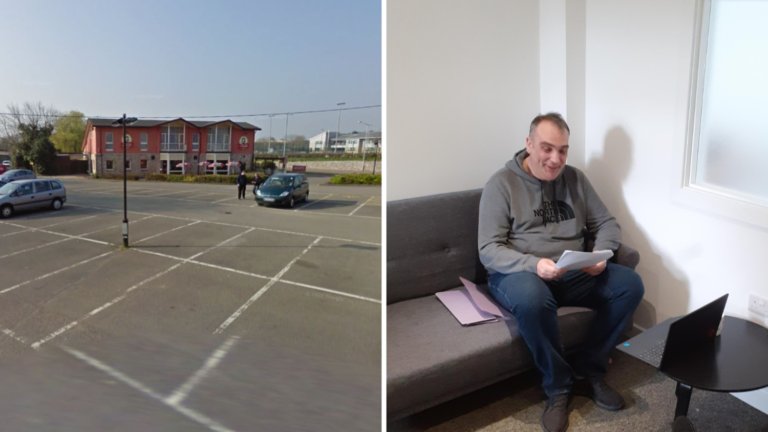 Mark went from sleeping in his car to studying homelessness at university