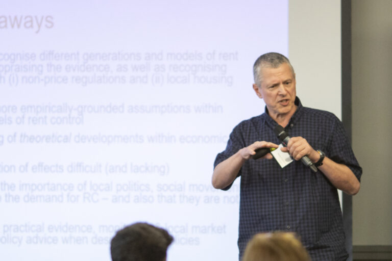 Person giving talk