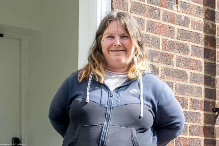 Michelle. Credit: Centre for Homelessness Impact / Jeff Hubbard