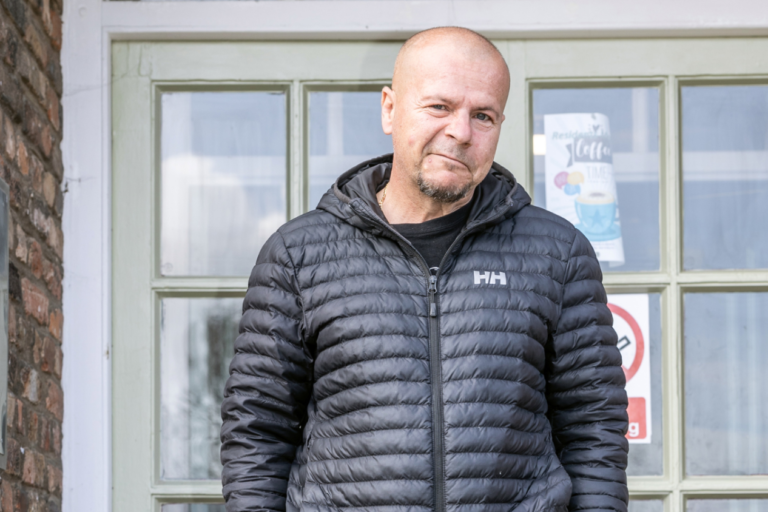 Dariusz. Credit: Centre for Homelessness Impact / Jeff Hubard