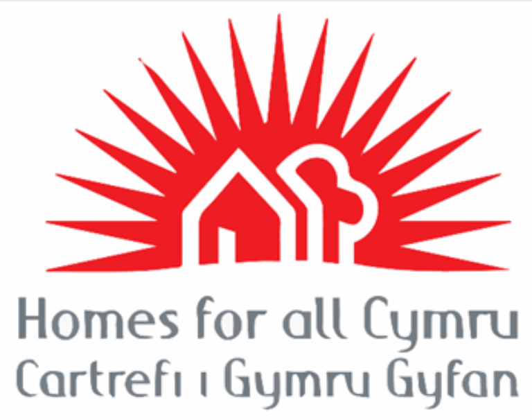 Homes for all Cymru logo